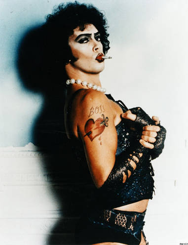 Kultni The Rocky Horror Picture Show je bil mešanica gejevske erotike in kiča.
